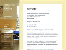 Tablet Screenshot of nzozleszczynowa.pl
